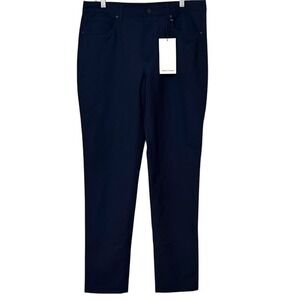 New w/ Tags Ministry of Supply Navy Kinetic Twill 5 Pocket Chino Pants 36 x 34